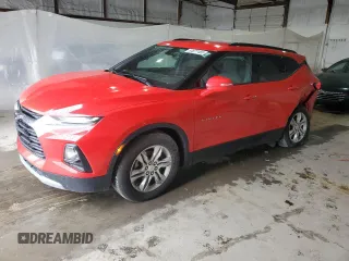 2020 Chevrolet Blazer LT with VIN 3GNKBHRS4LS540266, listed as a Copart auction lot 54677465 with 134,523 mi miles and Salvage title. Bid and sale history available at DreamBid. Image 1.