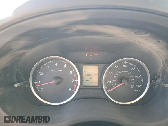 2014 Subaru Forester 2.5i Premium with VIN JF2SJACC0EG452578, listed as a Copart auction lot 87355824 with 80,600 mi miles and Salvage Title. Bid and sale history available at carsss.com. Image 9.