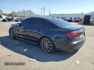 2017 Audi A6 Premium Plus with VIN WAUD8AFC1HN130754, listed as a Copart auction lot 43744333 with 91,889 mi miles. Bid and sale history available at carsss.com. Image 2.