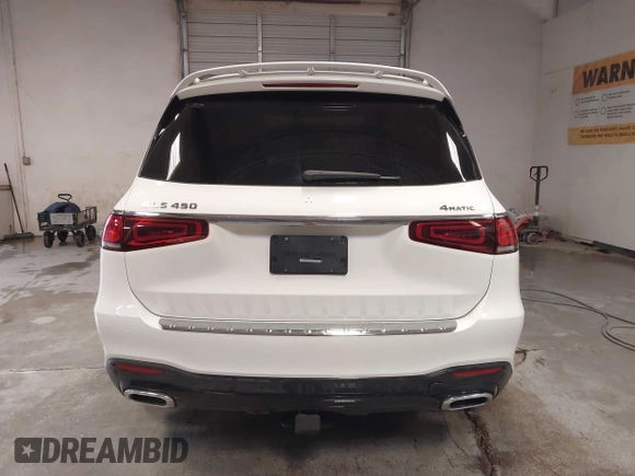 2022 Mercedes-Benz GLS 450 with VIN 4JGFF5KE6NA751521, listed as a IAAI auction lot 41368679 with 17,086 mi miles and . Bid and sale history available at DreamBid. Image 17.