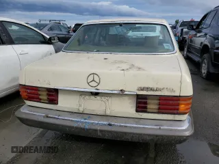 1982 Mercedes-Benz 300 with VIN WDBCB20A2CB029826, listed as a Copart auction lot 78964883 with 213,992 mi miles and Salvage Title. Bid and sale history available at carsss.com. Image 6.