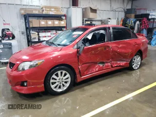 2010 Toyota Corolla with VIN 1NXBU4EE3AZ216360, listed as a Copart auction lot 51450235 with 159,464 mi miles and Salvage Title. Bid and sale history available at carsss.com. Image 1.