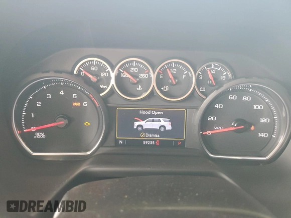 2022 Chevrolet Suburban LS with VIN 1GNSCBKD3NR267199, listed as a Copart auction lot 61385414 with 59,235 mi miles and Non Repairable. Bid and sale history available at DreamBid. Image 9.