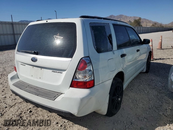 2007 Subaru Forester X с VIN JF1SG63667H733694, выставлен на аукционе Copart как лот 72244374 с пробегом Не указан миль и Списание • Salvage title. История ставок и продаж доступна на DreamBid. Изображение 3.