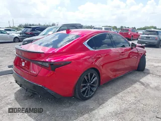 2022 Lexus IS 350 F Sport z VIN JTHGZ1B29N5049764, wystawiony jako IAAI lot #41948176 z przebiegiem 32 264 mil mil oraz . Historia ofert i sprzedaży dostępna na DreamBid. Obrazek 4.