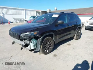 2021 Jeep Cherokee Latitude Lux with VIN 1C4PJLMX3MD196048, listed as a IAAI auction lot 41832519 with 1 mi miles. Bid and sale history available at carsss.com. Image 2.