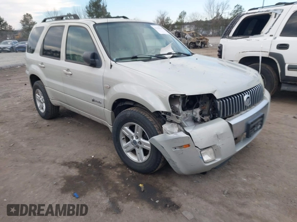2007 Mercury Mariner with VIN 4M2CU39H97KJ18357, listed as a IAAI auction lot 41378708 with 118,381 mi miles. Bid and sale history available at carsss.com. Image 1.