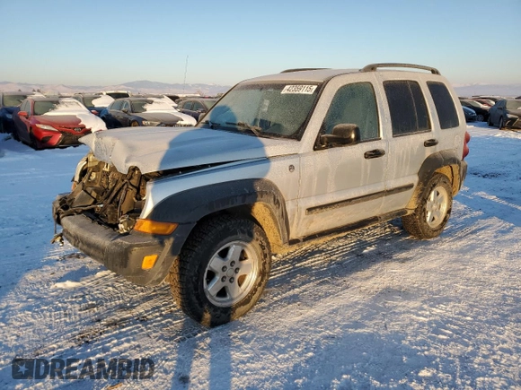 2006 Jeep Liberty Sport with VIN 1J4GL48536W263869, listed as a Copart auction lot 42359115 with Not Provided miles and Clean Title. Bid and sale history available at carsss.com. Image 1.