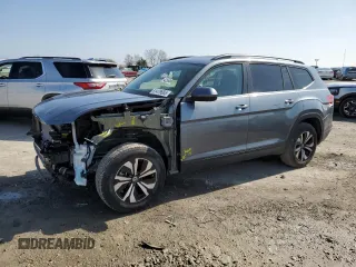 2024 Volkswagen Atlas SE with VIN 1V2LR2CA7RC582255, listed as a Copart auction lot 51479685 with 4,259 mi miles and Salvage title. Bid and sale history available at DreamBid. Image 1.