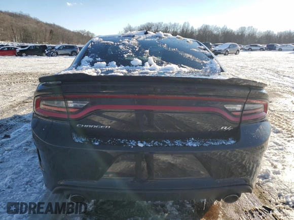 2022 Dodge Charger R/T with VIN 2C3CDXCT6NH172461, listed as a Copart auction lot 88461965 with 36,548 mi miles and Salvage Title. Bid and sale history available at DreamBid. Image 6.