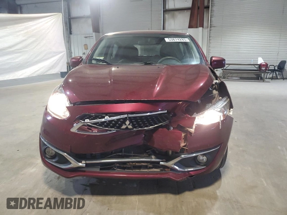 2018 Mitsubishi Mirage ES с VIN ML32A3HJ1JH004049, выставлен на аукционе Copart как лот 53874285 с пробегом 48 046 миль миль и Списание • Salvage title. История ставок и продаж доступна на DreamBid. Изображение 5.