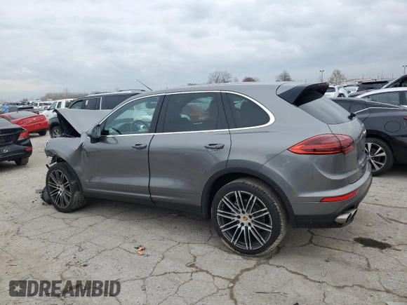 2017 Porsche Cayenne S z VIN WP1AB2A23HLA53729, wystawiony jako Copart lot #80111794 z przebiegiem 93 539 mil mil oraz Tytuł czysty. Historia ofert i sprzedaży dostępna na DreamBid. Obrazek 2.