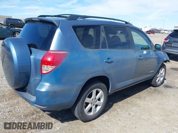 2008 Toyota RAV4 Ltd with VIN JTMBK31V785066137, listed as a IAAI auction lot 41721036 with 209,510 mi miles. Bid and sale history available at carsss.com. Image 4.