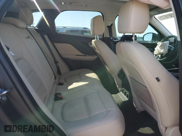 2020 Jaguar F-Pace 25t Prestige with VIN SADCK2FX7LA657601, listed as a Copart auction lot 45819725 with 48,568 mi miles and Salvage title. Bid and sale history available at DreamBid. Image 12.