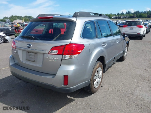2010 Subaru Outback with VIN 4S4BRBAC0A3324435, listed as a IAAI auction lot 39857302 with 124,415 mi miles. Bid and sale history available at carsss.com. Image 4.