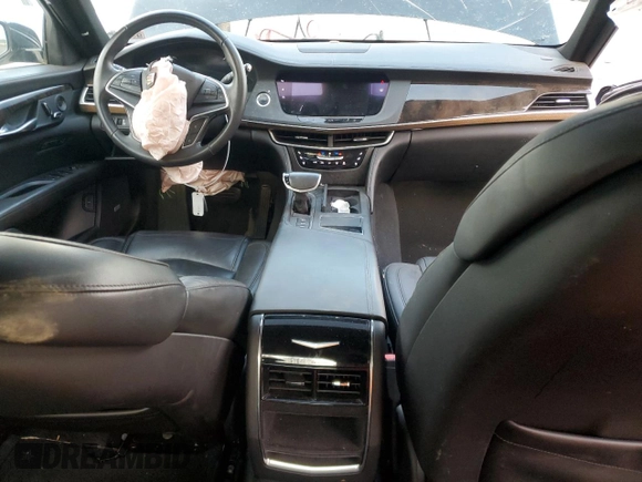 2017 Cadillac CT6 Premium Luxury AWD with VIN 1G6KF5RS1HU148075, listed as a Copart auction lot 83025904 with 82,872 mi miles and Salvage title. Bid and sale history available at DreamBid. Image 8.