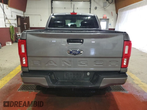 2021 Ford Ranger XL with VIN 1FTER4FH6MLD59972, listed as a Copart auction lot 55288895 with 60,927 mi miles and Clean Title. Bid and sale history available at DreamBid. Image 6.
