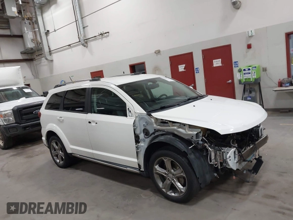 2017 Dodge Journey Crossroad Plus with VIN 3C4PDDGG6HT595397, listed as a IAAI auction lot 42231328 with 125,861 mi miles and . Bid and sale history available at DreamBid. Image 1.