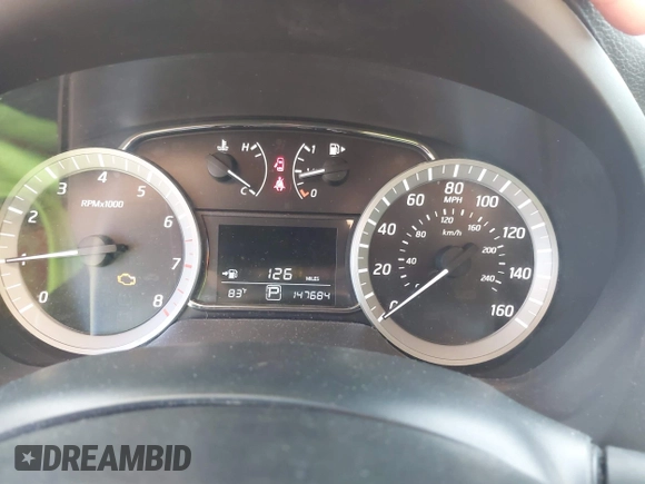 2015 Nissan Sentra S with VIN 3N1AB7AP9FY302732, listed as a IAAI auction lot 42130515 with 147,684 mi miles. Bid and sale history available at carsss.com. Image 7.