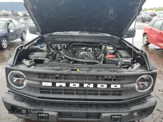 2023 Ford Bronco with VIN 1FMEE5BP5PLB05040, listed as a Copart auction lot 55619375 with 25,856 mi miles and Salvage title. Bid and sale history available at DreamBid. Image 11.