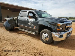 2017 Chevrolet Silverado 3500HD LT with VIN 1GC4KZCY6HF227414, listed as a Copart auction lot 79103384 with 128,844 mi miles and Salvage Title. Bid and sale history available at carsss.com. Image 4.