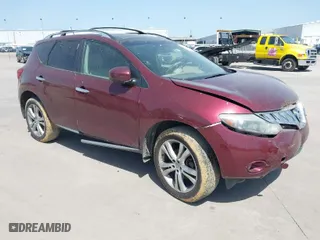 2010 Nissan Murano LE with VIN JN8AZ1MW2AW123753, listed as a IAAI auction lot 41826770 with 240,165 mi miles. Bid and sale history available at carsss.com. Image 1.