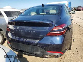 2023 Genesis G70 3.3T with VIN KMTG54TEXPU113229, listed as a Copart auction lot 75482654 with 0 mi miles and Non Repairable. Bid and sale history available at carsss.com. Image 6.