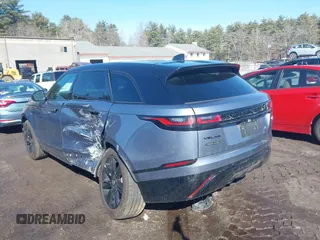 2023 Land Rover Range Rover Velar R-Dynamic S with VIN SALYT2EX2PA356975, listed as a IAAI auction lot 41710740 with 21,386 mi miles and . Bid and sale history available at DreamBid. Image 3.