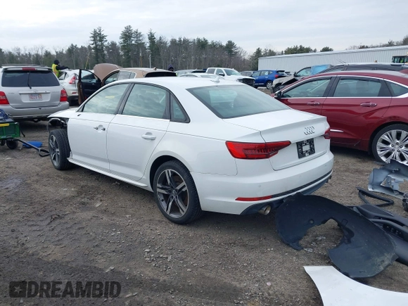 2017 Audi A4 Premium Plus with VIN WAUENAF42HN008961, listed as a IAAI auction lot 41701211 with 130,236 mi miles. Bid and sale history available at carsss.com. Image 3.