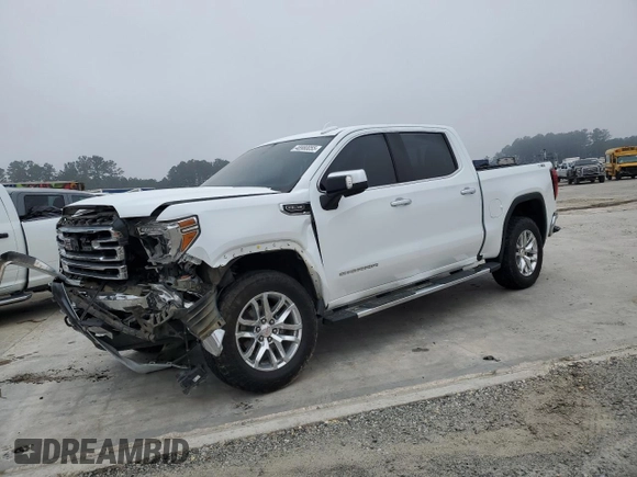 2022 GMC Sierra 1500 SLT with VIN 3GTU9DED8NG157157, listed as a Copart auction lot 48980055 with 94,065 mi miles and Salvage Title. Bid and sale history available at DreamBid. Image 1.