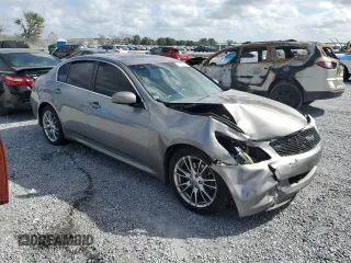 2008 Infiniti G35 x with VIN JNKBV61F08M280120, listed as a Copart auction lot 51515255 with 200,524 mi miles and Salvage Title. Bid and sale history available at DreamBid. Image 4.