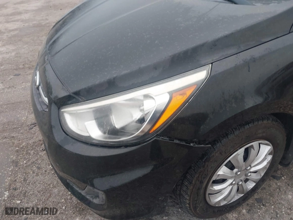2017 Hyundai Accent SE with VIN KMHCT4AE1HU249106, listed as a IAAI auction lot 41714238 with 183,247 mi miles. Bid and sale history available at carsss.com. Image 12.