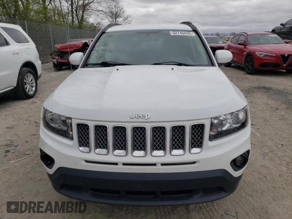 2016 Jeep Compass High Altitude Edition with VIN 1C4NJCEA0GD769610, listed as a Copart auction lot 52746435 with 136,849 mi miles and Salvage Title. Bid and sale history available at carsss.com. Image 5.