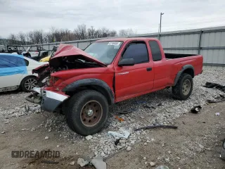 2002 Toyota Tacoma with VIN 5TEWM72N92Z050351, listed as a Copart auction lot 42760485 with Not provided miles and Salvage title. Bid and sale history available at DreamBid. Image 1.