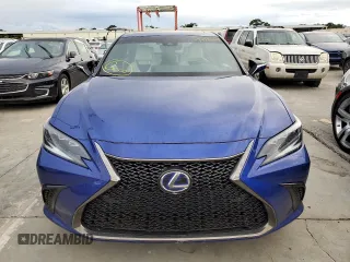 2022 Lexus ES 300h F Sport with VIN 58AGA1C12NU017408, listed as a Copart auction lot 74771444 with 11,885 mi miles and Salvage title. Bid and sale history available at DreamBid. Image 5.
