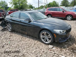2017 BMW 4 Series 430i xDrive with VIN WBA4F9C56HG792005, listed as a Copart auction lot 59669735 with Not provided miles and Salvage title. Bid and sale history available at DreamBid. Image 4.