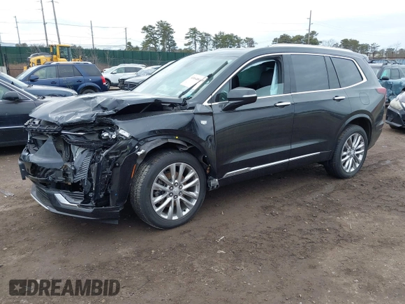 2021 Cadillac XT6 Premium Luxury with VIN 1GYKPCRSXMZ222454, listed as a IAAI auction lot 41648439 with 113,547 mi miles and . Bid and sale history available at carsss.com. Image 18.