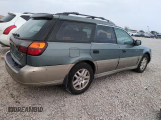 2001 Subaru Legacy Outback with VIN 4S3BH675717659403, listed as a Copart auction lot 43959935 with 298,337 mi miles and Salvage title. Bid and sale history available at DreamBid. Image 3.