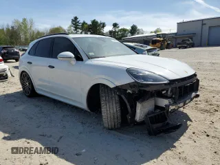 2019 Porsche Cayenne Turbo with VIN WP1AF2AY6KDA80773, listed as a Copart auction lot 55466655 with 146,919 mi miles and Salvage title. Bid and sale history available at DreamBid. Image 4.