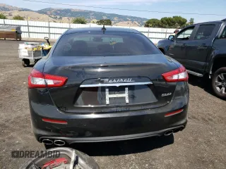 2018 Maserati Ghibli with VIN ZAM57XSA4J1293201, listed as a Copart auction lot 56165633 with 32,481 mi miles. Bid and sale history available at carsss.com. Image 6.
