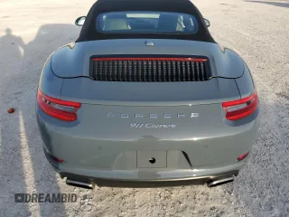 2018 Porsche 911 991 Carrera with VIN WP0CA2A99JS138418, listed as a Copart auction lot 80159034 with 26,777 mi miles and Salvage Title. Bid and sale history available at carsss.com. Image 6.