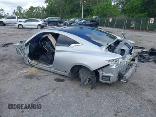 2018 Infiniti Q60 Sport with VIN JN1EV7EK9JM343350, listed as a IAAI auction lot 42452847 with Not provided miles and . Bid and sale history available at DreamBid. Image 3.