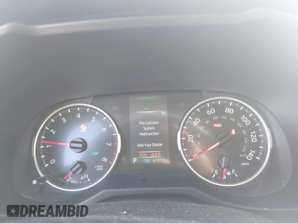 2021 Toyota RAV4 XLE Premium with VIN 2T3C1RFV1MW145048, listed as a IAAI auction lot 41018272 with 61,959 mi miles and . Bid and sale history available at DreamBid. Image 7.