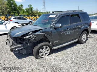 2008 Ford Escape Limited with VIN 1FMCU04158KC38720, listed as a Copart auction lot 51287405 with 85,593 mi miles and Salvage Title. Bid and sale history available at carsss.com. Image 1.