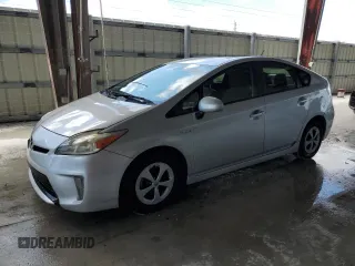 2012 Toyota Prius One with VIN JTDKN3DU4C5390388, listed as a Copart auction lot 54818585 with 211,671 mi miles and Salvage Title. Bid and sale history available at carsss.com. Image 1.