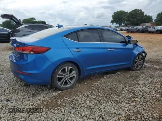 2017 Hyundai Elantra Limited with VIN 5NPD84LF2HH132600, listed as a Copart auction lot 61358095 with 62,699 mi miles and Salvage title. Bid and sale history available at DreamBid. Image 3.