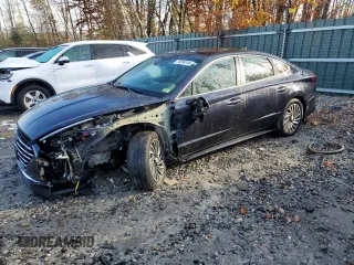 2022 Hyundai Sonata Hybrid SEL with VIN KMHL34JJXNA047164, listed as a Copart auction lot 78394194 with 31,472 mi miles and Salvage Title. Bid and sale history available at carsss.com. Image 1.