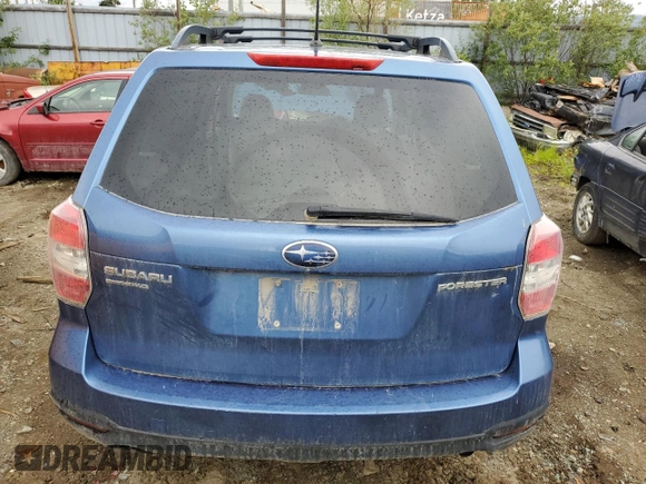 2015 Subaru Forester 2.5i Premium with VIN JF2SJCCC6FH427269, listed as a Copart auction lot 88538865 with 0 mi miles and Salvage Title. Bid and sale history available at carsss.com. Image 6.