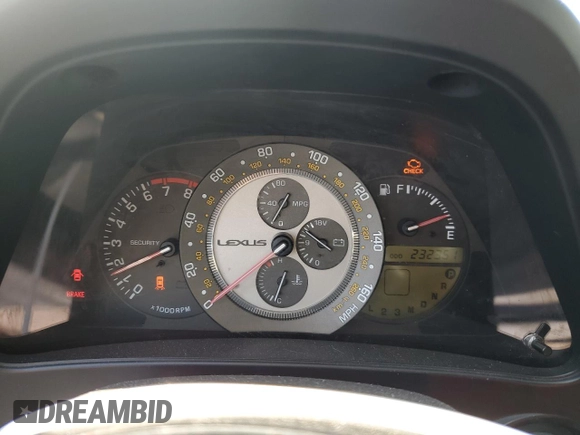 2003 Lexus IS 300 with VIN JTHBD192230077561, listed as a Copart auction lot 50656315 with 232,351 mi miles and Salvage Title. Bid and sale history available at carsss.com. Image 9.