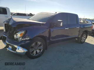 2019 Nissan Titan SV with VIN 1N6AA1E60KN532467, listed as a Copart auction lot 75067504 with 65,643 mi miles and Salvage title. Bid and sale history available at DreamBid. Image 1.